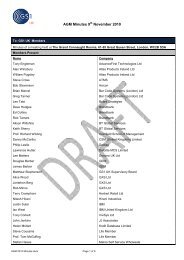 AGM 2010 Minutesx - GS1 UK