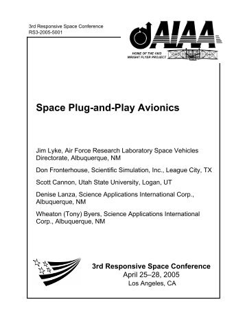Space Plug-and-Play Avionics