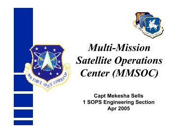 Multi-Mission Satellite Operations Center (MMSOC)