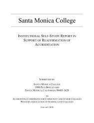 Self Study - Santa Monica College