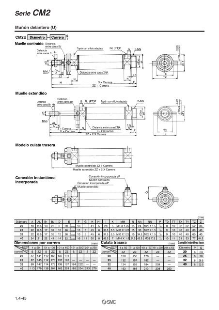 Serie CM2 - SMC