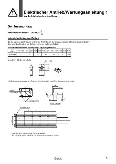 Elektrischer Antrieb / 3-Achs-P&P-System - SMC