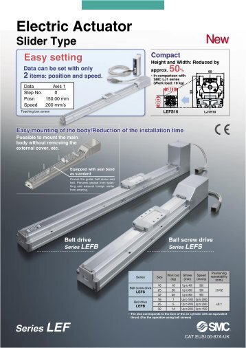 Series LEF - SMC