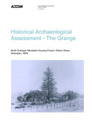 Historical Archaeological Assessment - SMDA - NSW Government
