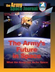 Volume 2, Number 2 - Space and Missile Defense Command - U.S. ...