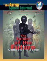 Volume 2, Number 1 - Space and Missile Defense Command - U.S. ...