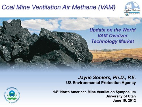 Coal Mine Ventilation Air Methane (VAM) - SME