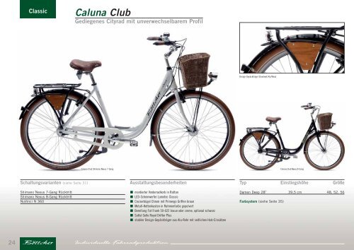BÖ Kollektion 2012 - Böttcher-Fahrräder