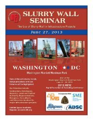 DFI Slurry Wall Seminar - SME