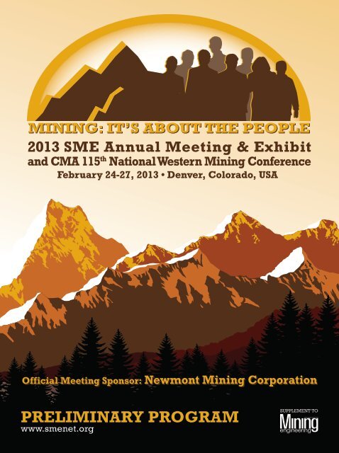 Annual Meeting Preliminary Program - Full Brochure (PDF) - SME