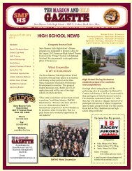 HIGH SCHOOL NEWS - Stow Munroe Falls City School District