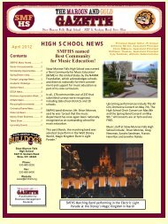 HIGH SCHOOL NEWS - Stow Munroe Falls City School District