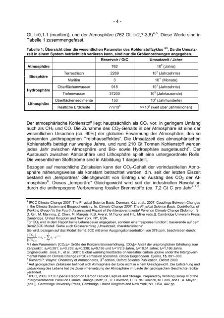 Diskussionspapier Verwertung und Speicherung von CO2 - Dechema