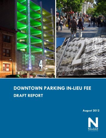 DOWNTOWN PARKING IN-LIEU FEE - City of Santa Monica