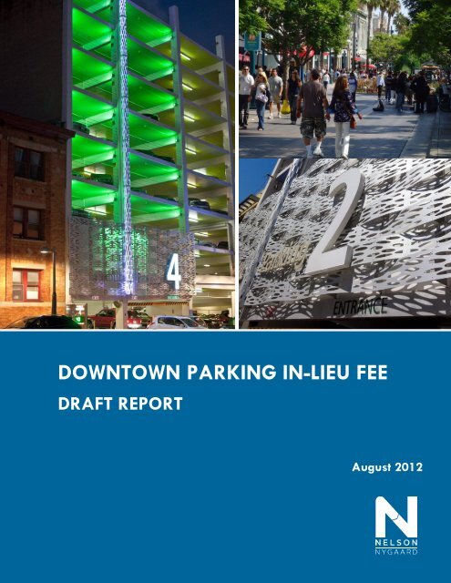 DOWNTOWN PARKING IN-LIEU FEE - City of Santa Monica