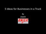 5 Ideas for Businesses in a Truck