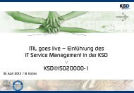 ITIL® goes live – Einführung des IT Service Management ... - Digicomp