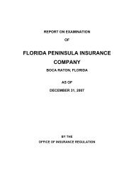 Florida Peninsula Insurance Company (12/31/2007)