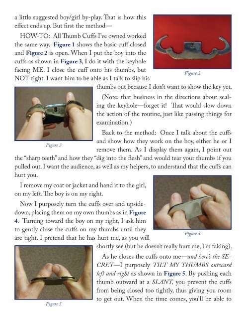 rurudo ハツネ THUMB CUFFS Escape from Thumbcuffs – Scam Stuff