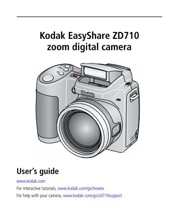 Kodak EasyShare ZD710 zoom digital camera