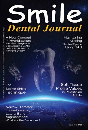 Download e-copy - Smile Dental Journal