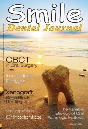 Download e-copy - Smile Dental Journal