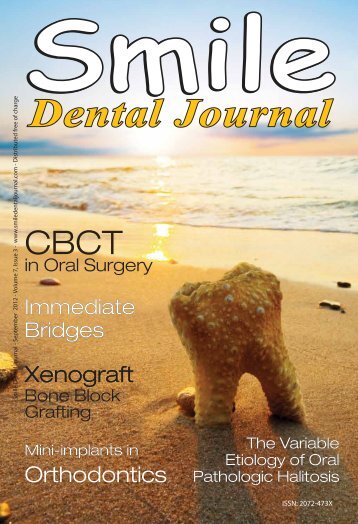 Download e-copy - Smile Dental Journal