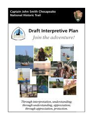 Draft Interpretive Plan Join the adventure! - Captain John Smith ...