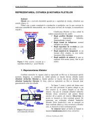 REPREZENTAREA, COTAREA SI  NOTAREA FILETELOR