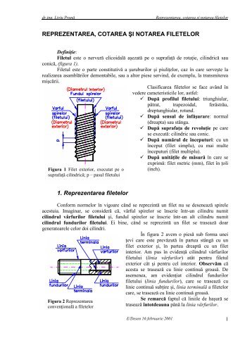 REPREZENTAREA, COTAREA SI  NOTAREA FILETELOR