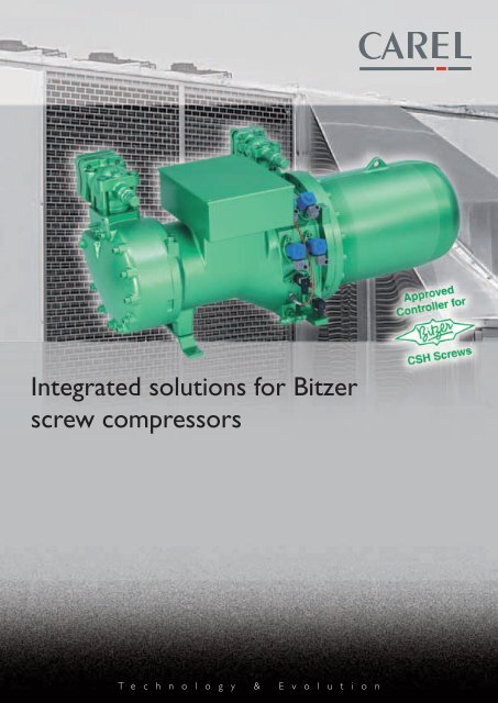Integrated solutions for Bitzer screw compressors - Carel