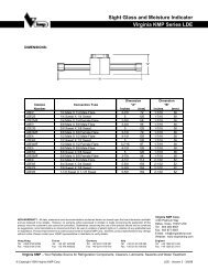 Sight Glass and Moisture Indicator Virginia KMP Series LDE