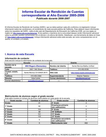 2005-06 SARC Template - Santa Monica-Malibu Unified School ...