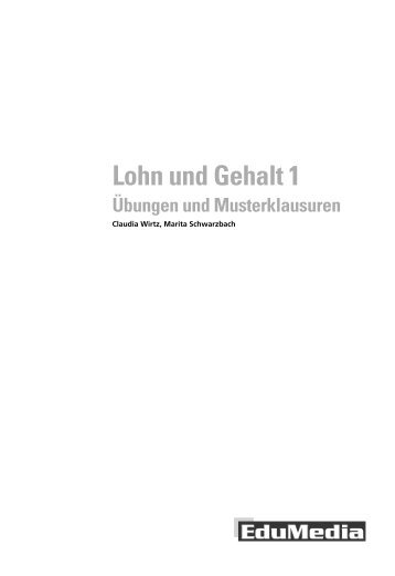 Lohn und Gehalt 1