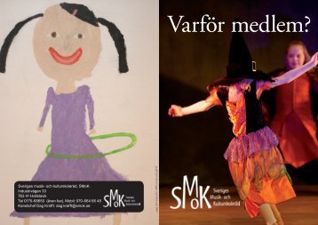 VarfÃ¶r medlem? - SMoK - Sveriges Musik