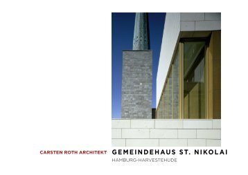 GEMEINDEHAUS ST. NIKOLAI - CARSTEN ROTH ARCHITEKT