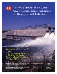 WES Handbook on Water Quality Enhancement - CHL - U.S. Army