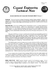 Coastal Engineering Technical Note - CHL - U.S. Army
