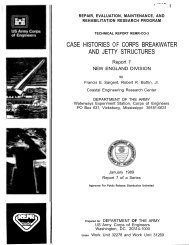 case histories of corps breakwater and jetty ... - CHL - U.S. Army