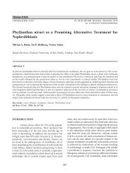 Phyllanthus niruri as a Promising Alternative Treatment for ...