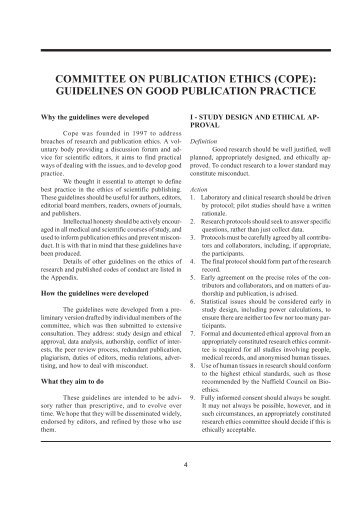 committee on publication ethics (cope) - International Braz J Urol