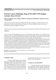 Prostate Cancer Pathologic Stage pT2b - International Braz J Urol