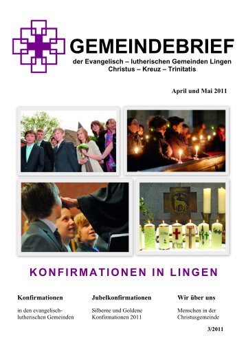 Konfirmationen in Lingen - Evangelisch-lutherische ...