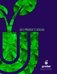 2013 PRODUCT CATALOG - Welcome to Gardening with Grodan