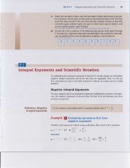 Integral Exponents and Scientific Notation