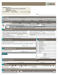 AUCTION REGISTRATION FORM - ADESA.com