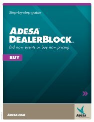 Step-by-step Guide - DealerBlock - ADESA.com