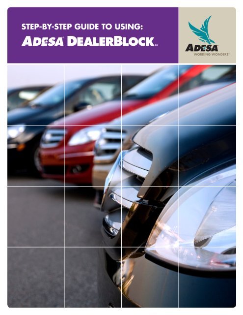 DealerBlock step-by-step guide - ADESA.com