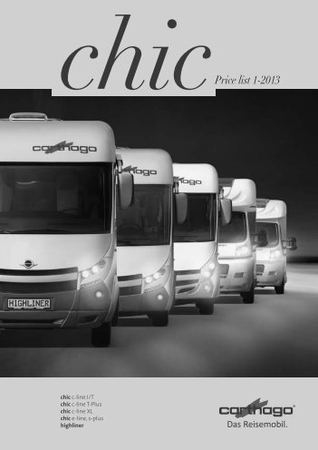 chic c-line I - Carthago Reisemobilbau GmbH