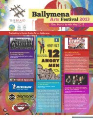 22nd March to 4th May 2013 - Ballymena Borough Council